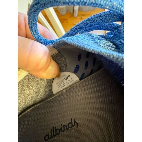 Allbirds Tree Dasher 2 Women's Size 9 Blue Comfort Running Sneakers Shoes - Picture 11 of 11